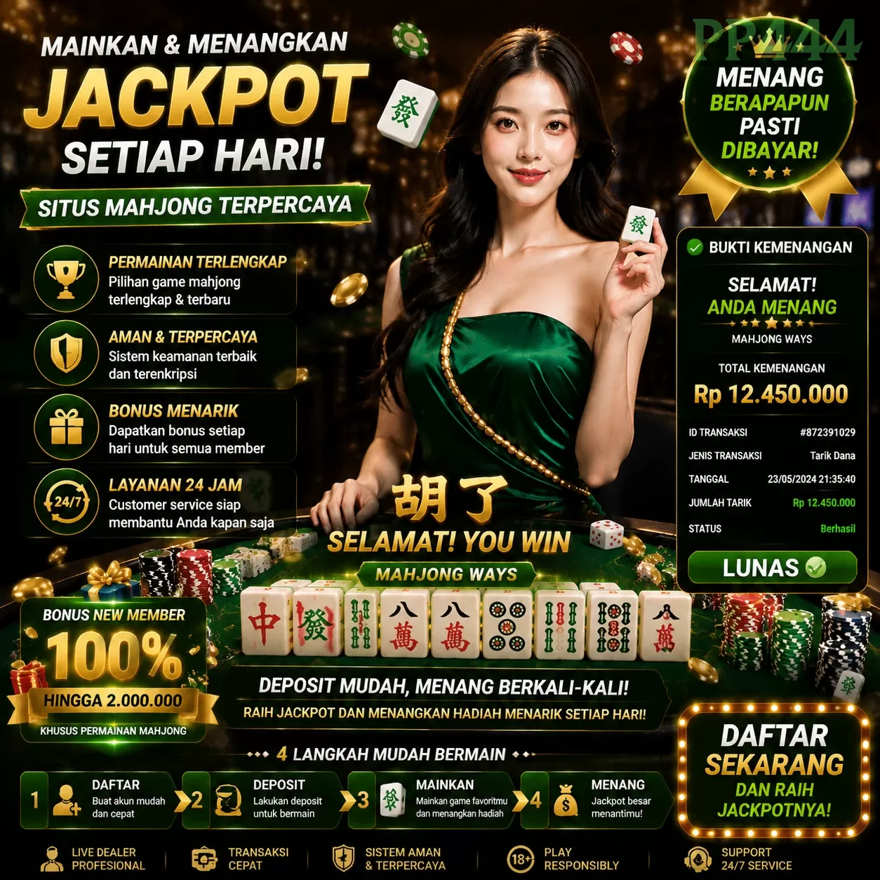 Main pp444t1 Menang Jackpot Besar