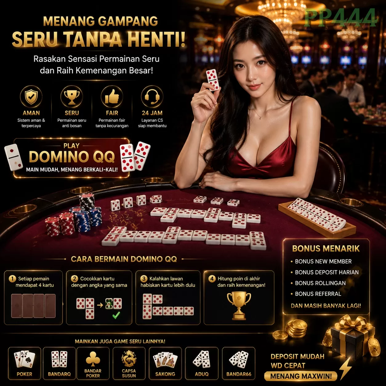 BONUS GARANSI KEKALAHAN SALDO KEMBALI 100_ promotion image